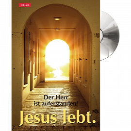 Der Herr ist auferstanden - Jesus lebt (CD-Card) Ostern, mit Osterlied