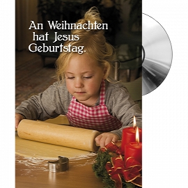 Weihnachten hat Jesus Geburtstag (CD-Card) 