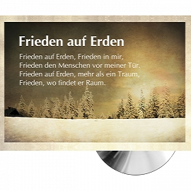 Frieden auf Erden (CD-Card) Lied von Reinhard Börner