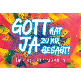 Gott hat Ja zu mir gesagt - Gottes Segen zur Konfirmation (CD-Card)