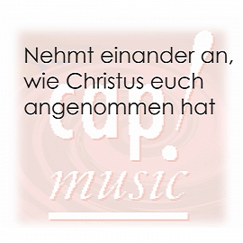 Jahreslosung 2015 - Nehmt einander an (Playback-CD)