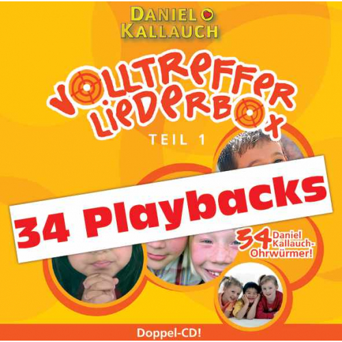 Volltreffer Liederbox Teil 1 (Playback-CD) Daniel Kallauch