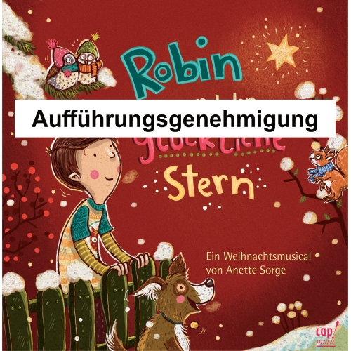 Robin und der glückliche Stern (Aufführungsgenehmigung) Weihnachtsmusical von Anette Sorge