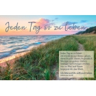 Jeden Tag so zu leben (CD-Card) (Motiv Strand)