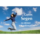 Gottes Segen zu deiner Konfirmation (Textkarte)