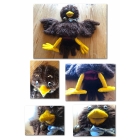 Schnittmuster (Schnittbogen) Handpuppe Der kleine Spatz (Download) Fanny Forster